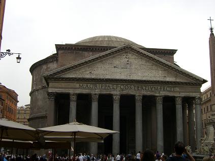 Pantheon - "Temple of all the gods"